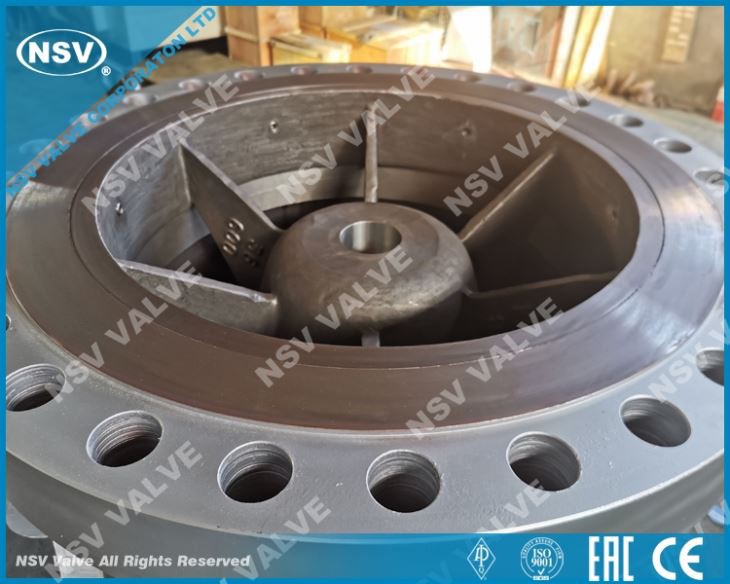 Non-Slam Nozzle Check Valve
