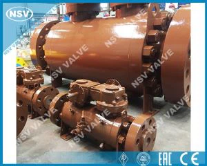 Dupli blok i ispušni kuglasti ventil