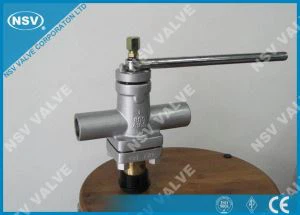 Kovani podmazani čepni ventil